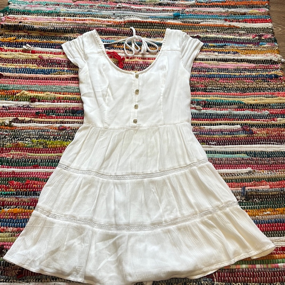 Hollister White Dress